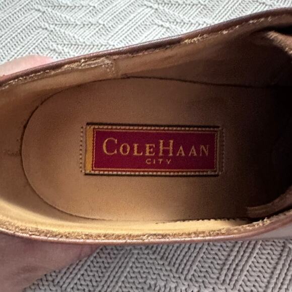 Cole Haan brown leather lace up oxford shoes size 11 NWOT